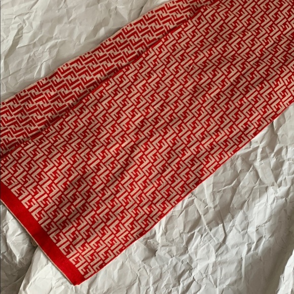 Fendi Orange Resort Wear Pencil Scarf - Picture 4 of 11